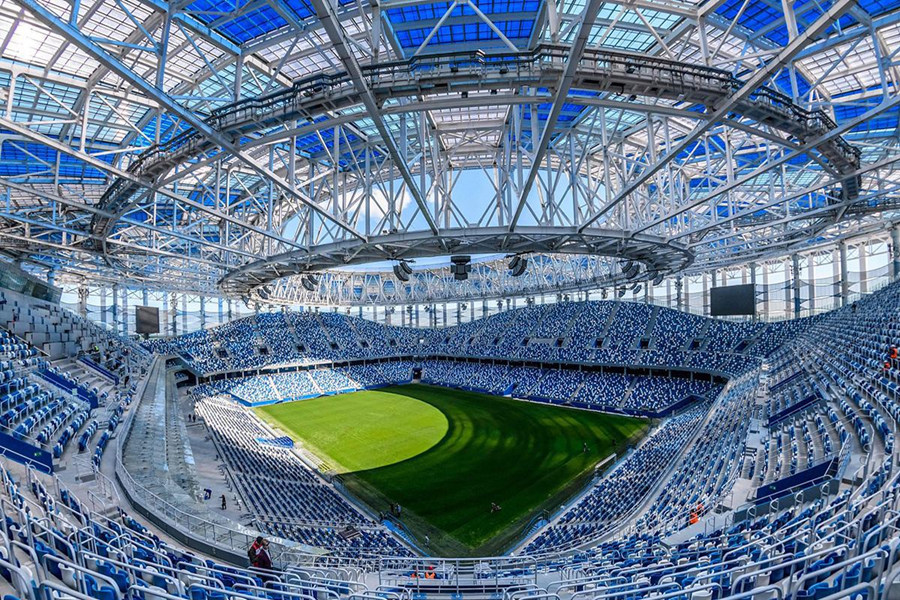 河津篮球场网架案例